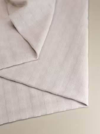 Chess Jacquard Velvet Fog