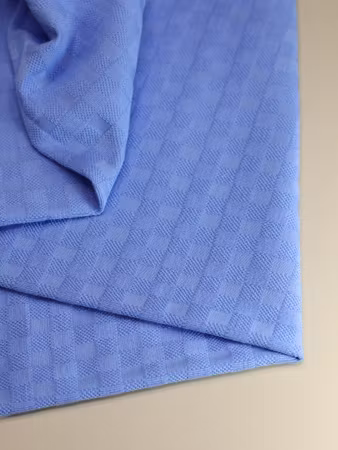 Chess Jacquard Sky Haze