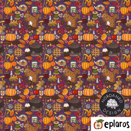 Höstmys Plum Jersey // 0,7m