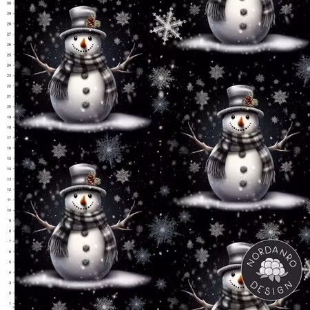 Snowman Black College