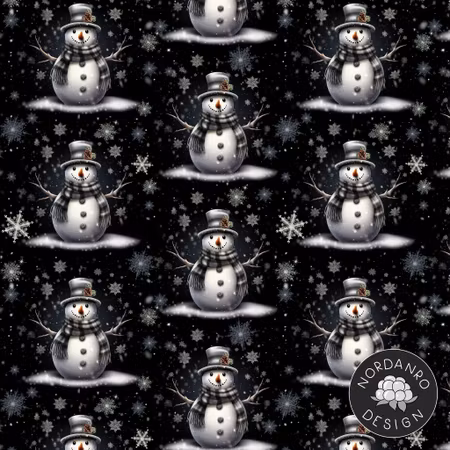 Snowman Black College