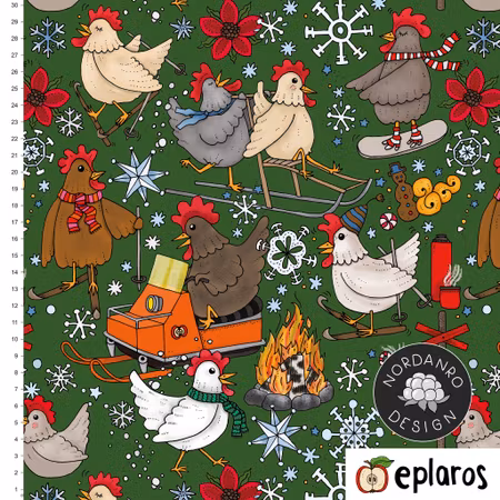 Vinteraktivitet Dark Green Jersey