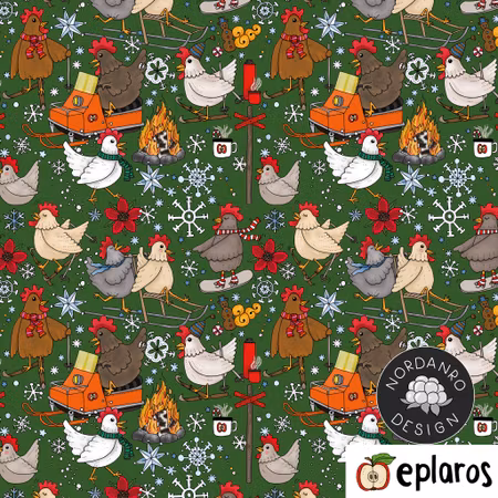 Vinteraktivitet Dark Green Jersey