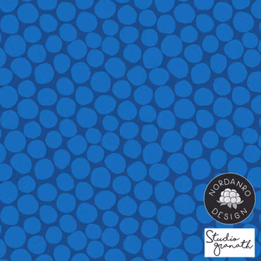 Stone Dots Blue Jersey