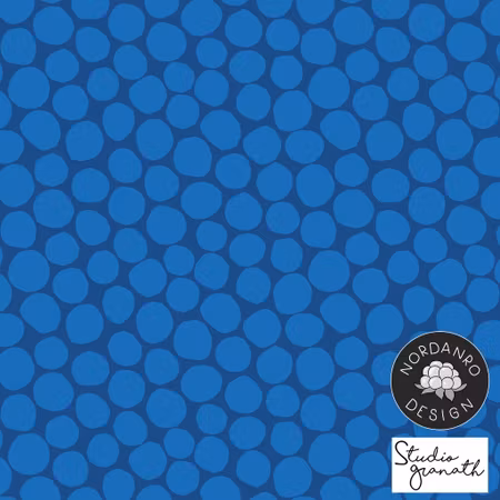 Stone Dots Blue Jersey