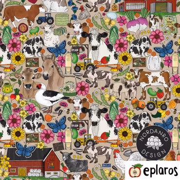 Äpplarum Cappuccino Jersey // 0,8m