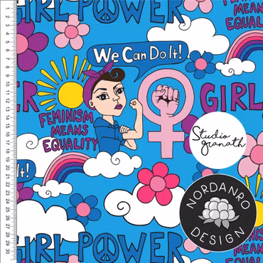 Girl Power Blue Jersey