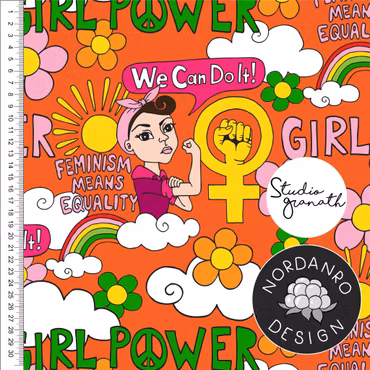 Girl Power Orange Jersey // 1m