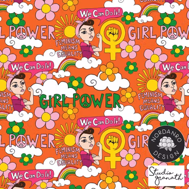 Girl Power Orange Jersey // 1m