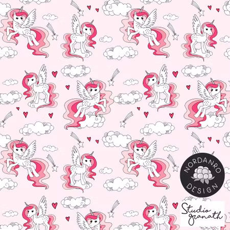 Retro Unicorn Pink Jersey