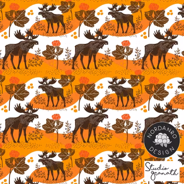 Älgstråket Orange Jersey