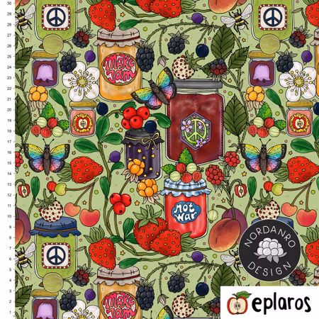 Jam not War Green Jersey