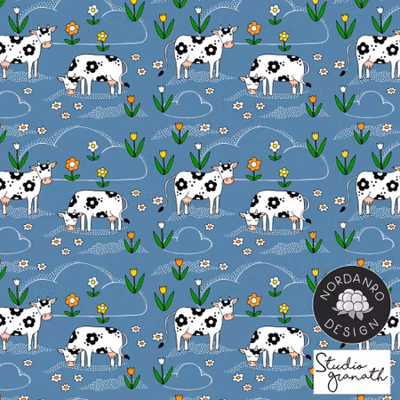 Muu Dusty Blue Jersey