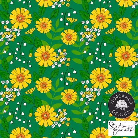 Vendela Green Viscose