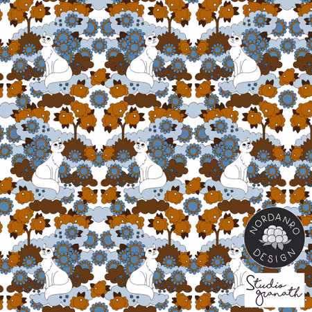 Retro Cats Brown Jersey