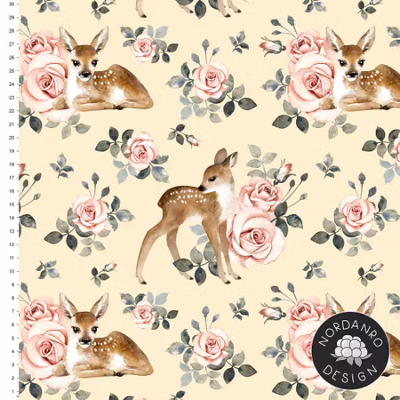 Oh Deer Creme Jersey