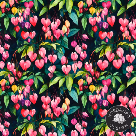Bleeding Heart Bamboo Jersey