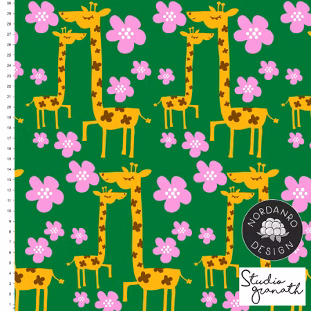 Giraffe Green Jersey