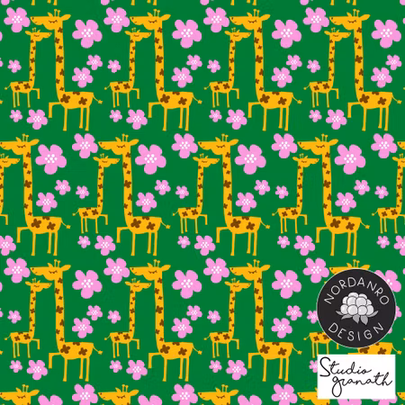 Giraffe Green Jersey