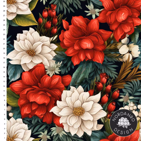 X-mas Florette Poplin