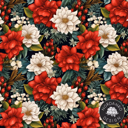 X-mas Florette Canvas
