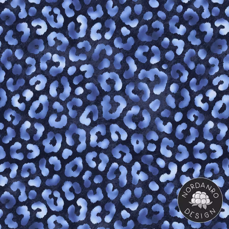 Cheetah Luminous Blue College