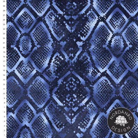 Snakeskin Luminous Blue College