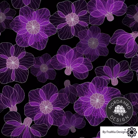 Silvana Purple Viscose
