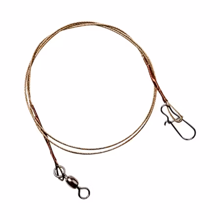 Quickchange wire leader 2p 7x7 30cm 18kg