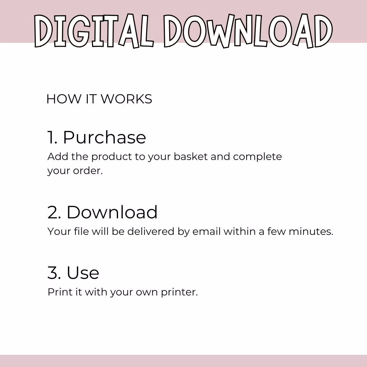 Printable Valentine’s Garland - Craft for Kids