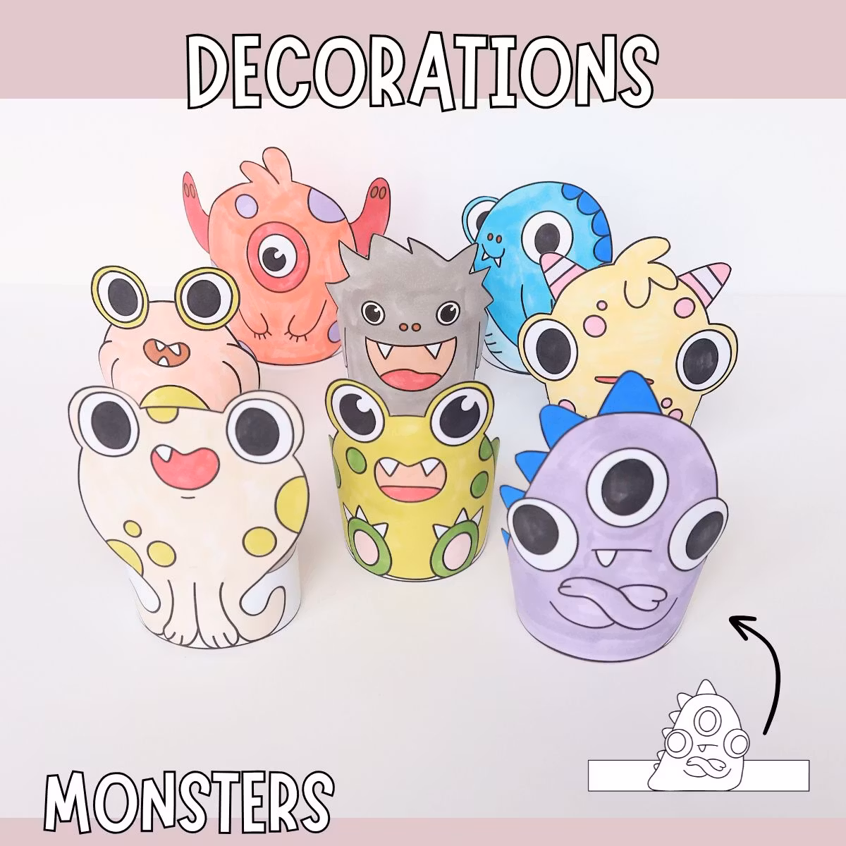 Craft Monsters - Decorations