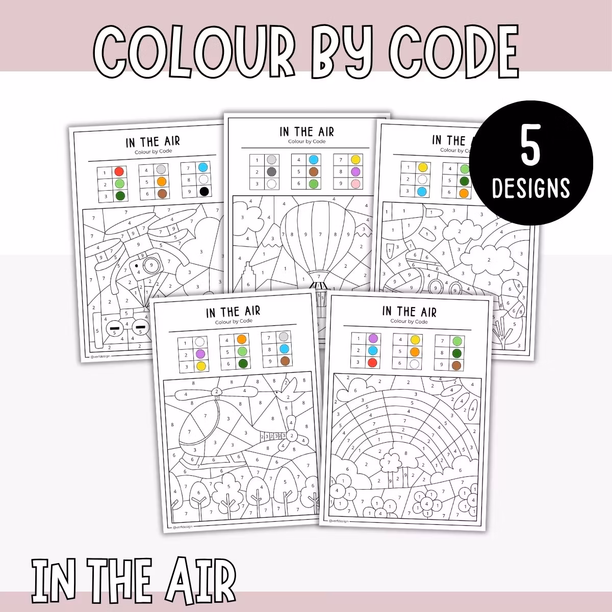 Colour by Code - In the Air
