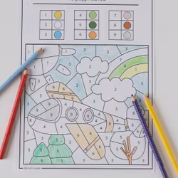 Colour by Code - In the Air