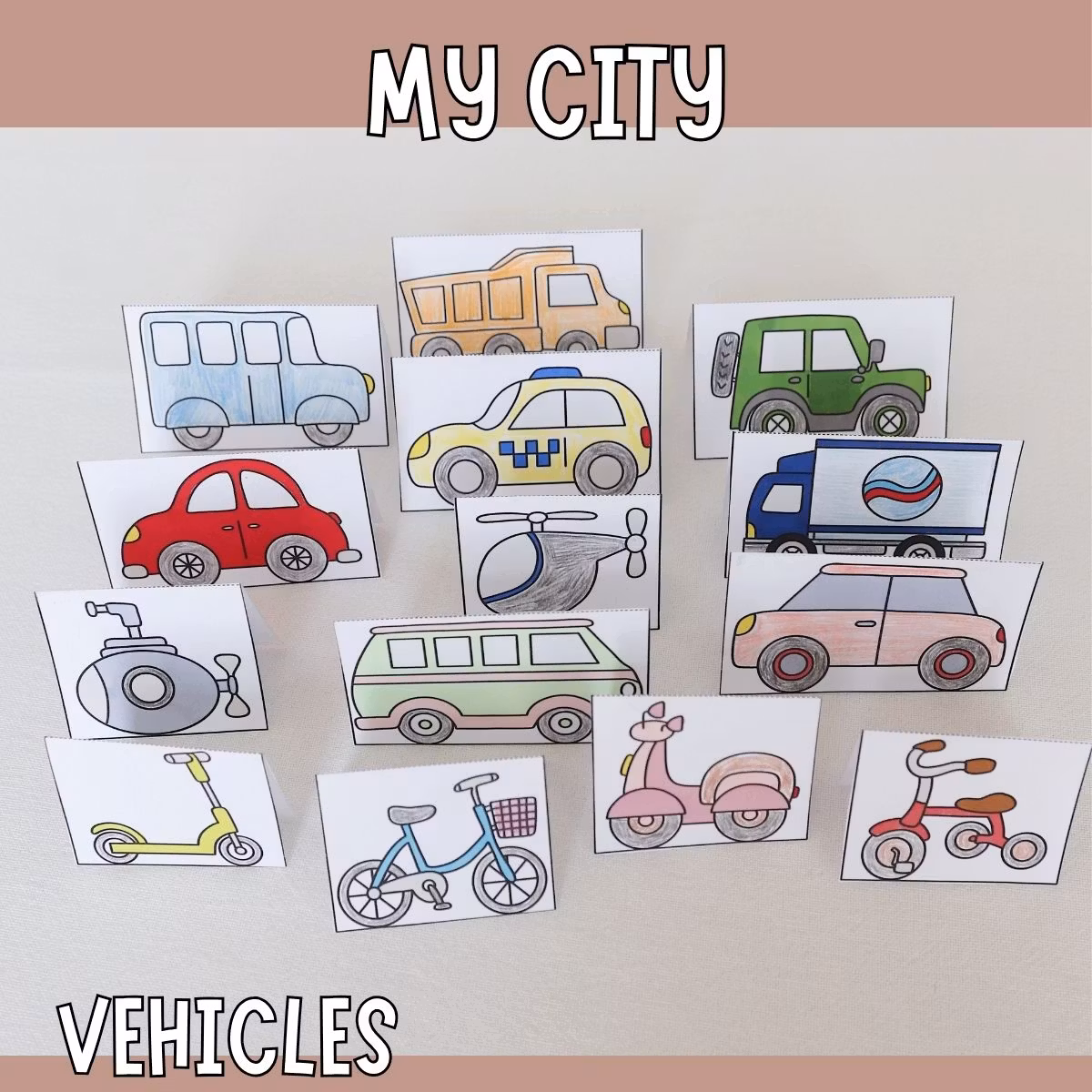 My City Craft - Vehicles