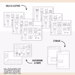 Paper Dolls Craft - Starter Kit