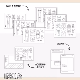 Paper Dolls Craft - Starter Kit