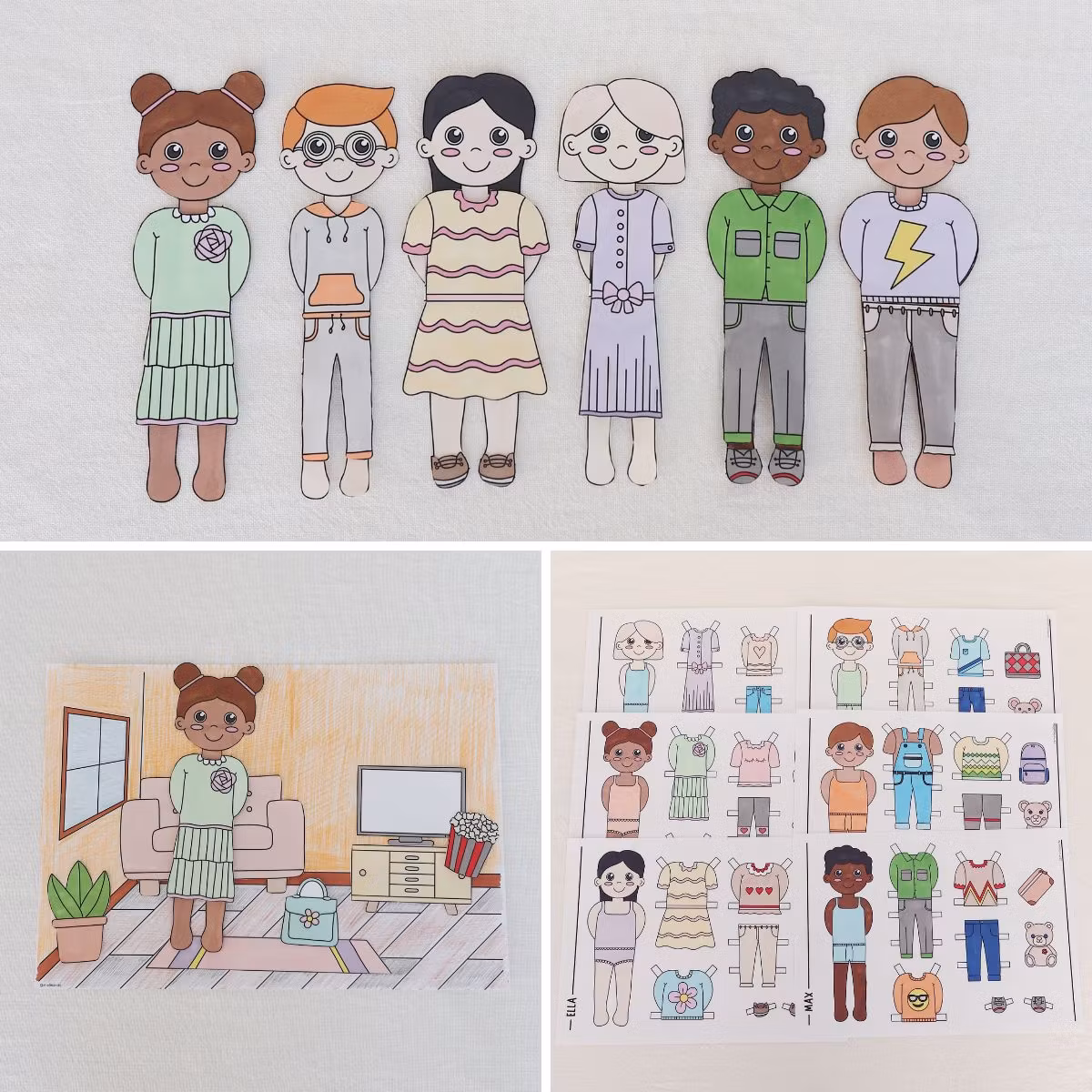 Paper Dolls Craft - Starter Kit