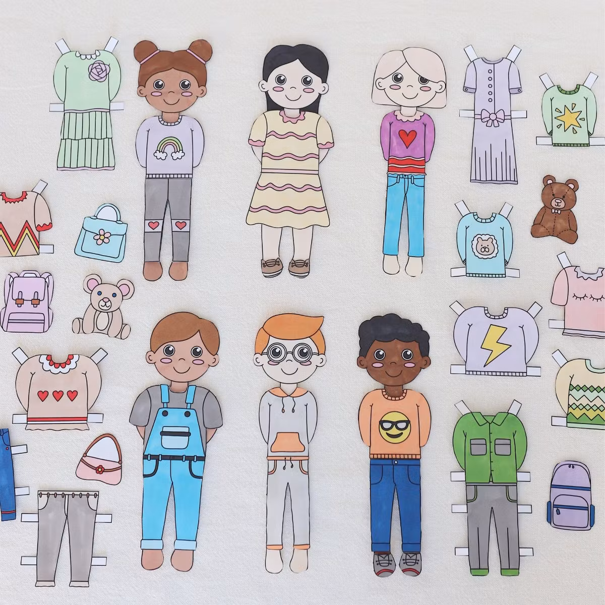 Paper Dolls Craft - Starter Kit