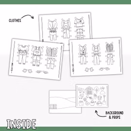 Add-On Set Paper Dolls - Farm