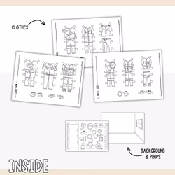 Add-On Set Paper Dolls - Rescue Team