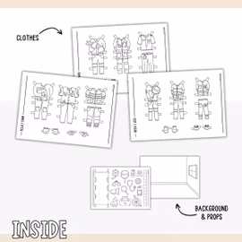 Add-On Set Paper Dolls - Rescue Team