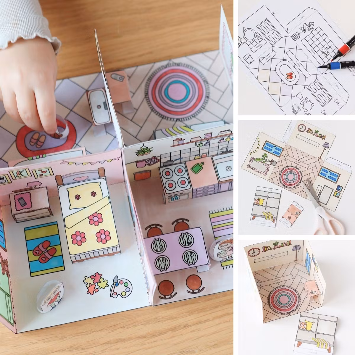 Dollhouse in 3D Craft - Starter Kit