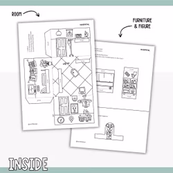 Dollhouse in 3D Craft - Hospital
