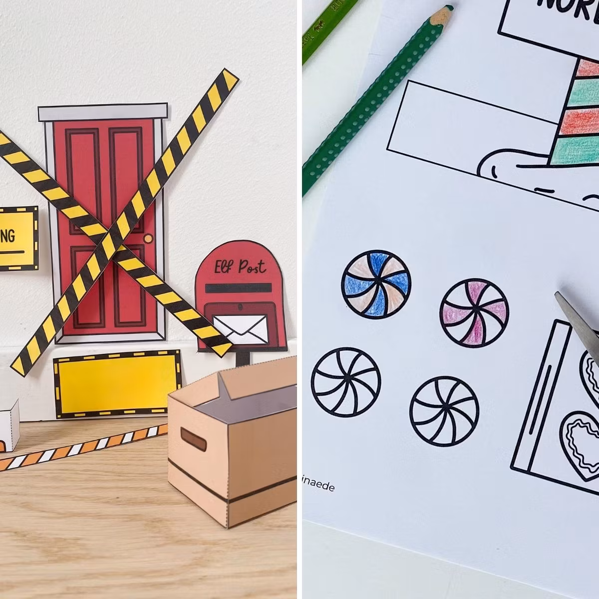 Elf Door Craft Kit - The Elf Moves In