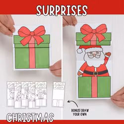 Printable Christmas Surprise Gifts - Craft for Kids