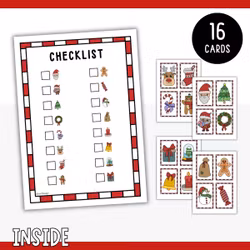 Christmas Scavenger Hunt – Printable Game for Kids