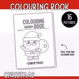 Christmas Colouring Book – 16 Pitures
