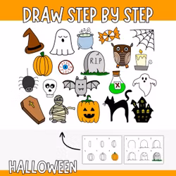 How to Draw Halloween - 20 Step-by-Step Guides