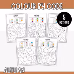 Colour by Code - Autumn