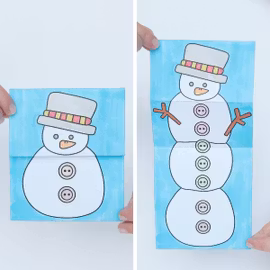 Winter Crafts and Puzzles - 20 Printable Activities for Kids